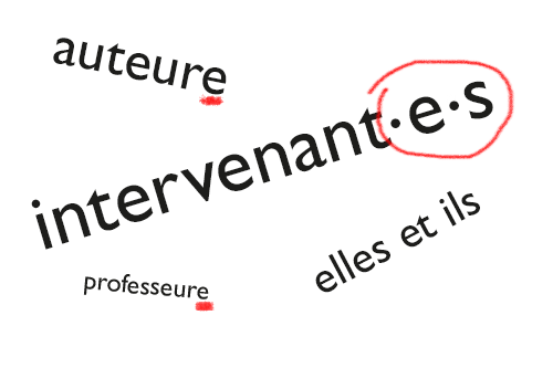 Ecriture inclusive